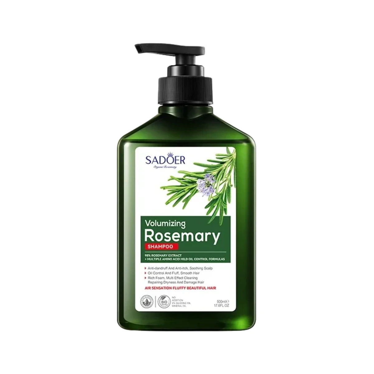 Sadoer Volumizing Rosemary Shampoo 500ml